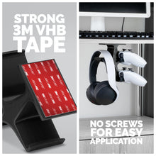 Load image into Gallery viewer, THE TREO - UNDER DESK DUAL HANGER