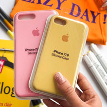 Load image into Gallery viewer, flexible tpu materials, Silicone Case (BABY PINK) solid, iphone case