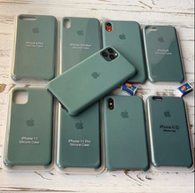 Load image into Gallery viewer, flexible tpu materials Silicon Case (PINE GREEN solid comfortable feel