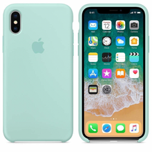 Load image into Gallery viewer, flexible tpu materials, Silicone Case (MARINE GREEN)  iphone case
