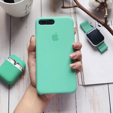 Load image into Gallery viewer, flexible tpu materials, Silicone Case (MARINE GREEN)  iphone case