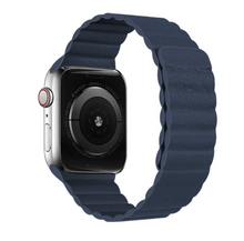 Load image into Gallery viewer, Sport loop features Leather Loop Watch Band 38/40mm sport loop feature