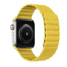 Load image into Gallery viewer, Sport loop features Leather Loop Watch Band 38/40mm sport loop feature