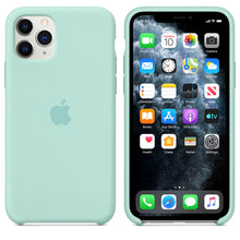 Load image into Gallery viewer, flexible tpu materials, Silicone Case (MARINE GREEN)  iphone case