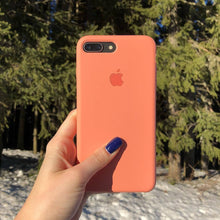 Load image into Gallery viewer, flexible tpu materials Silicone Case (PASTEL ORANGE) solid iphone caseflexible tpu materials Silicone Case (PASTEL ORANGE) solid iphone case