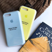 Load image into Gallery viewer, flexible tpu materials Silicone Case (NEON YELLOW) solid iphone case