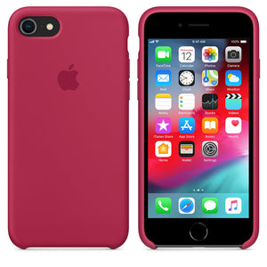 flexible tpu materials Silicone Case (RED PINK) solid comfortable feel