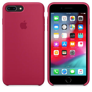 flexible tpu materials Silicone Case (RED PINK) solid comfortable feel