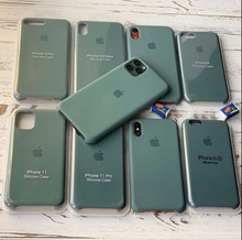 Load image into Gallery viewer, flexible tpu materials Silicon Case (PINE GREEN solid comfortable feel
