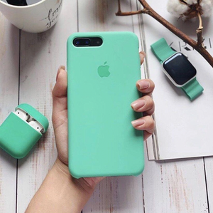 flexible tpu materials, Silicone Case (MARINE GREEN)  iphone case