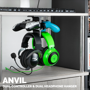 THE ANVIL - UNDER DESK DUAL HANGER