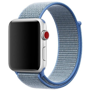 sport loop features soft, breathable, Fabric loop watch band 42/44mm