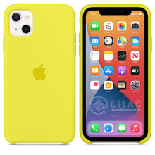 Load image into Gallery viewer, flexible tpu materials Silicone Case (NEON YELLOW)  solid  iphone case
