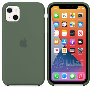 flexible tpu materials Silicon Case (PINE GREEN solid comfortable feel