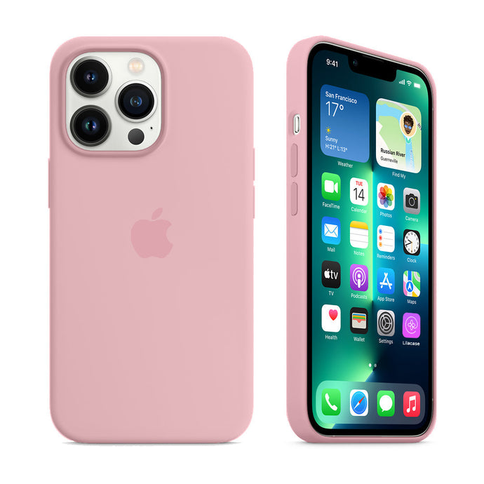 flexible tpu materials, Silicone Case (BABY PINK) solid, iphone case