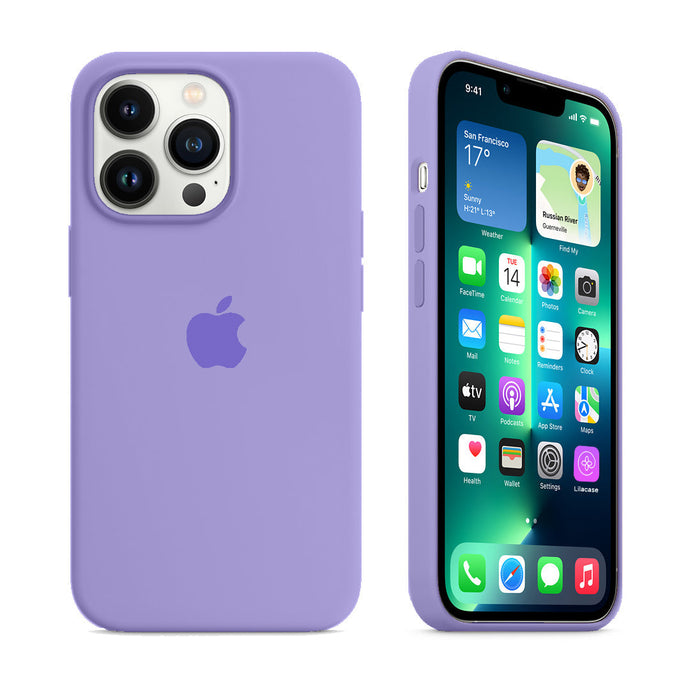 flexible tpu materials Silicone Case (LILAC) solid, comfortable feel