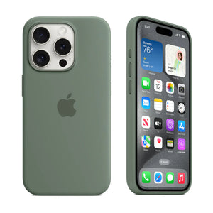 flexible tpu materials Silicon Case (PINE GREEN solid comfortable feel