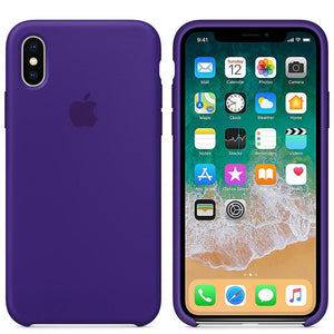 flexible tpu materials Silicone Case (VIOLET) solid, comfortable feel